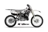 Yamaha YZ250 2 Stroke Dirt Bike Graphic Kit - 2002-2014 Reaper White