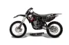 Yamaha YZ250 4 Stroke Dirt Bike Graphic Kit - 1998-2002 Bone Collector Black