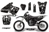 Yamaha YZ250 4 Stroke Dirt Bike Graphic Kit - 1998-2002 Reaper Black