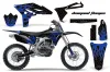 Yamaha YZ250 F 4 Stroke Dirt Bike Custom Graphic Kit - 2010-2013