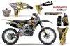 Yamaha YZ250 F 4 Stroke Dirt Bike Custom Graphic Kit - 2010-2013