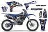 Yamaha YZ250 F 4 Stroke Dirt Bike Custom Graphic Kit - 2010-2013