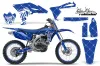 Yamaha YZ250 F 4 Stroke Dirt Bike Custom Graphic Kit - 2010-2013