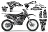 Yamaha YZ250 F 4 Stroke Dirt Bike Custom Graphic Kit - 2010-2013
