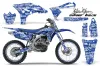 Yamaha YZ250 F 4 Stroke Dirt Bike Custom Graphic Kit - 2010-2013