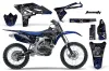Yamaha YZ250 F 4 Stroke Dirt Bike Custom Graphic Kit - 2010-2013