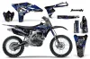 Yamaha YZ250 F 4 Stroke Dirt Bike Custom Graphic Kit - 2010-2013