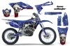 Yamaha YZ250 F 4 Stroke Dirt Bike Custom Graphic Kit - 2010-2013