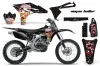 Yamaha YZ250 F 4 Stroke Dirt Bike Custom Graphic Kit - 2010-2013