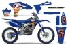Yamaha YZ250 F 4 Stroke Dirt Bike Custom Graphic Kit - 2010-2013