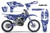 Yamaha YZ250 F 4 Stroke Dirt Bike Custom Graphic Kit - 2010-2013