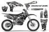 Yamaha YZ250 F 4 Stroke Dirt Bike Custom Graphic Kit - 2010-2013