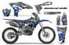 Yamaha YZ250 F 4 Stroke Dirt Bike Custom Graphic Kit - 2010-2013