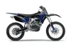 Yamaha YZ250 F 4 Stroke Dirt Bike Graphic Kit - 2010-2013 Diamond Flames Black