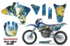 Yamaha YZ250 F Dirt Bike Custom Graphic Kit - 2014-2018