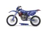 Yamaha YZ250 F Dirt Bike Graphic Kit - 2003-2005 Bone Collector Blue