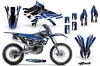 Yamaha YZ250 F Dirt Bike Graphic Kit - 2014-2018 Attack Blue