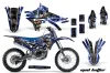 Yamaha YZ250 F Dirt Bike Graphic Kit - 2014-2018 Mad Hatter Blue