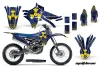 Yamaha YZ250 F Dirt Bike Graphic Kit - 2014-2018 Meltdown Yellow