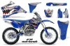 Yamaha YZ250F / YZ450F Dirt Bike Custom Graphic Kit - 2006-2009