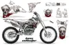 Yamaha YZ250F / YZ450F Dirt Bike Graphic Kit - 2006-2009 Bone Collector Red