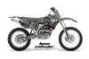 Yamaha YZ250F / YZ450F Dirt Bike Graphic Kit - 2006-2009 Bone Collector Silver