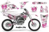 Yamaha YZ250F / YZ450F Dirt Bike Graphic Kit - 2006-2009 Butterfly Pink