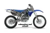 Yamaha YZ250F / YZ450F Dirt Bike Graphic Kit - 2006-2009 Checkered Skull Blue