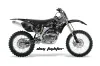 Yamaha YZ250F / YZ450F Dirt Bike Graphic Kit - 2006-2009 Dog Fighter Black