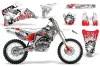 Yamaha YZ250F / YZ450F Dirt Bike Graphic Kit - 2006-2009 Expert Red