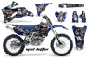Yamaha YZ250F / YZ450F Dirt Bike Graphic Kit - 2006-2009 Mad Hatter Blue