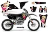 Yamaha YZ250F / YZ450F Dirt Bike Graphic Kit - 2006-2009 Mandy Pink
