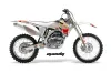 Yamaha YZ250F / YZ450F Dirt Bike Graphic Kit - 2006-2009 Mandy Red