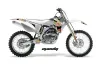 Yamaha YZ250F / YZ450F Dirt Bike Graphic Kit - 2006-2009 Mandy White