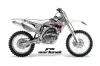 Yamaha YZ250F / YZ450F Dirt Bike Graphic Kit - 2006-2009 P40 Warhawk Silver