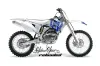 Yamaha YZ250F / YZ450F Dirt Bike Graphic Kit - 2006-2009 Silver Star - Reloaded White