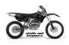 Yamaha YZ250F / YZ450F Dirt Bike Graphic Kit - 2006-2009 Skulls and Hammers Black