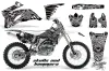 Yamaha YZ250F / YZ450F Dirt Bike Graphic Kit - 2006-2009 Skulls and Hammers White