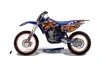 Yamaha YZ400 4 Stroke Dirt Bike Graphic Kit - 1998-2002 Firestorm Blue