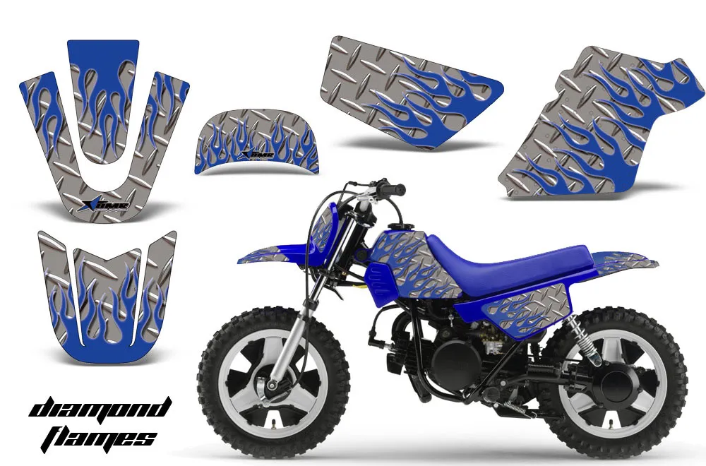 Yamaha PW50 Dirt Bike Custom Graphic Kit - 1990-2022