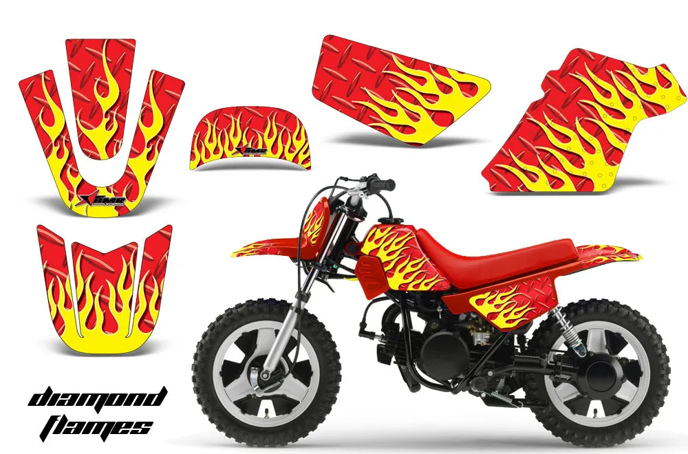 Yamaha PW50 Dirt Bike Custom Graphic Kit - 1990-2022