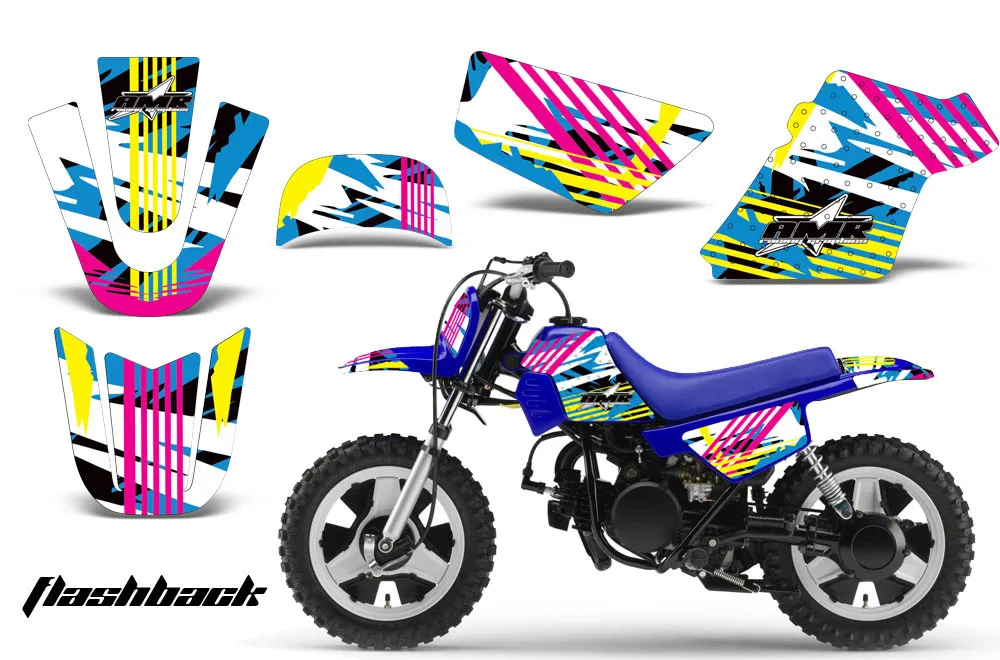 Yamaha PW50 Dirt Bike Custom Graphic Kit - 1990-2022