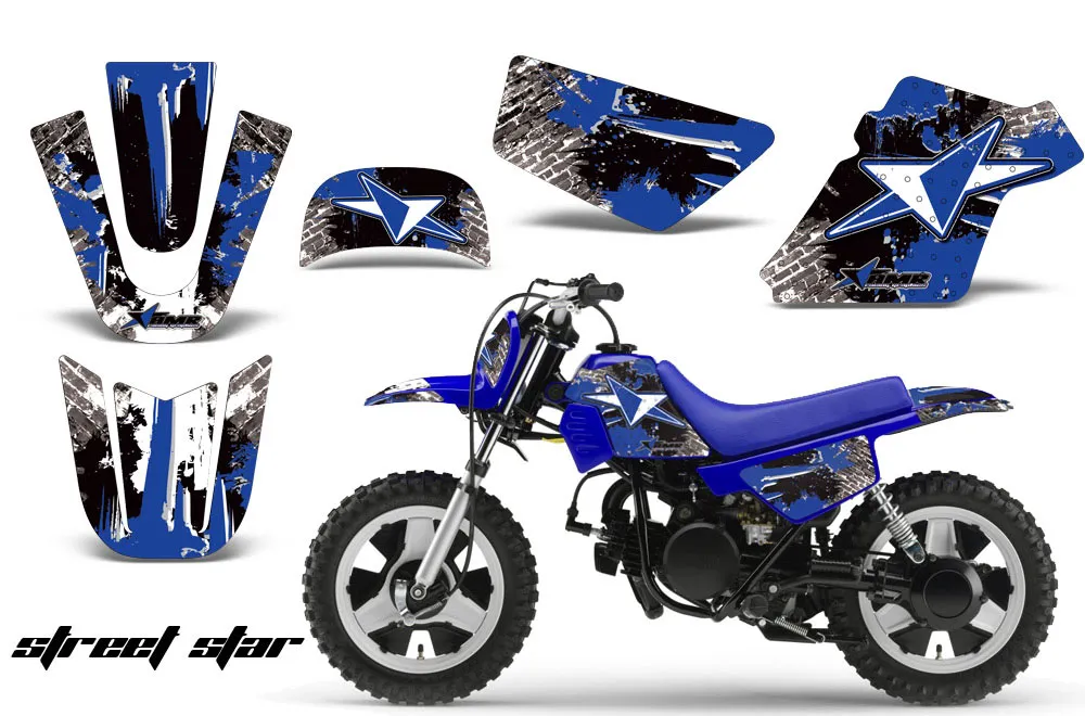 Yamaha PW50 Dirt Bike Custom Graphic Kit - 1990-2022