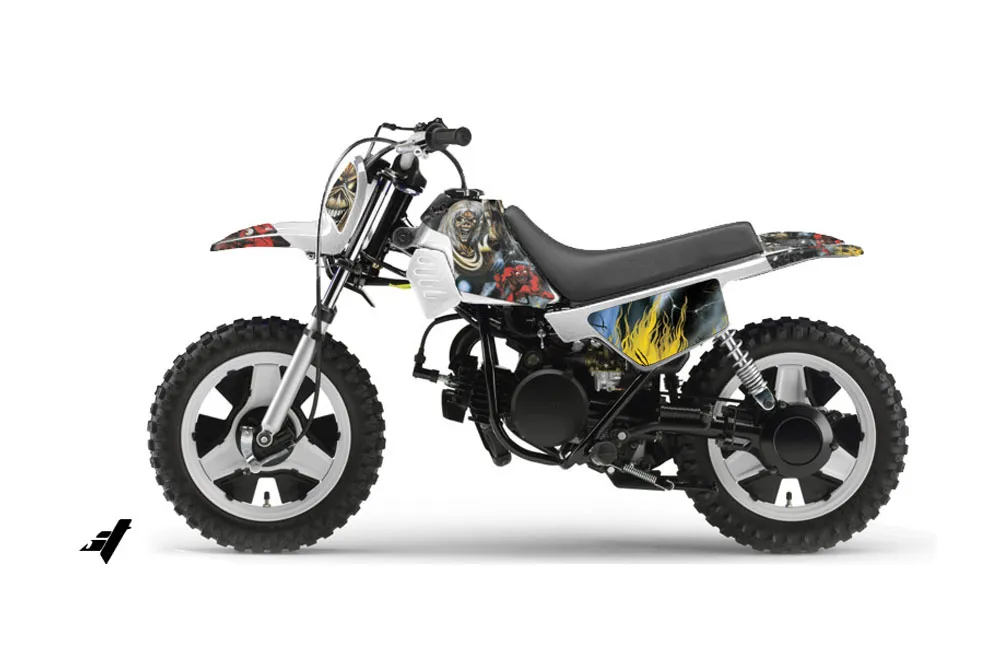 Yamaha PW50 Dirt Bike Graphic Kit - 1990-2022 Number of the Beast