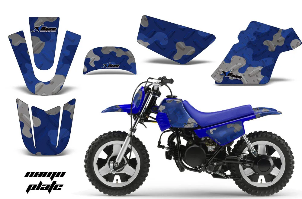 Yamaha PW80 Dirt Bike Custom Graphic Kit - 1996-2006