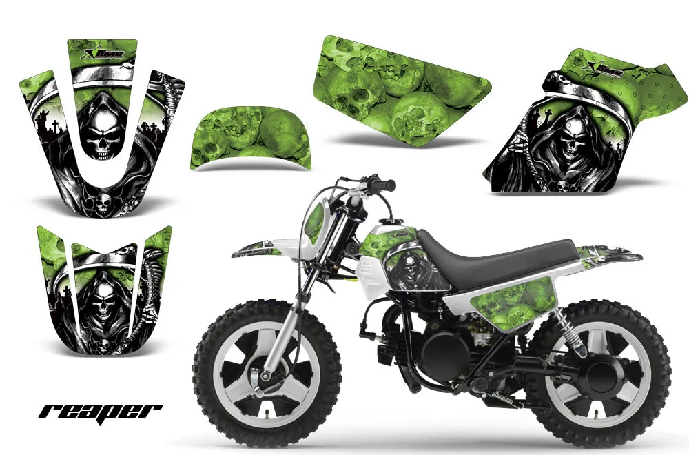 Yamaha PW80 Dirt Bike Custom Graphic Kit - 1996-2006