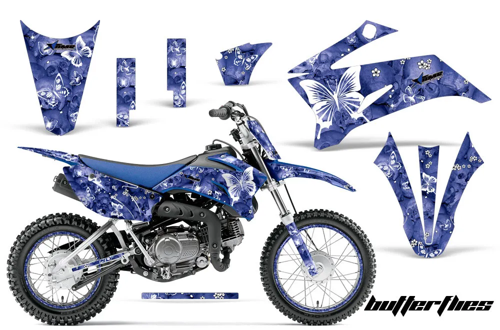 Yamaha TTR110 Dirt Bike Custom Graphic Kit - 2008-2024