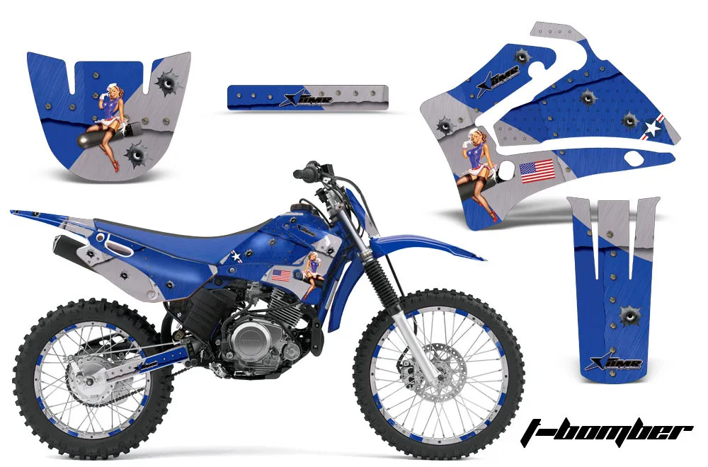 Yamaha TTR125 Dirt Bike Custom Graphic Kit - 2000-2007