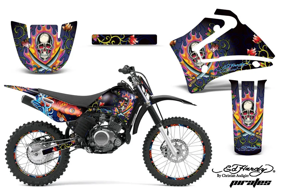 Yamaha TTR125 Dirt Bike Custom Graphic Kit - 2000-2007