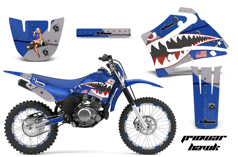 Yamaha TTR125 Dirt Bike Custom Graphic Kit - 2000-2007